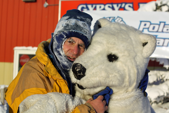Polar Bear Marathon Hug