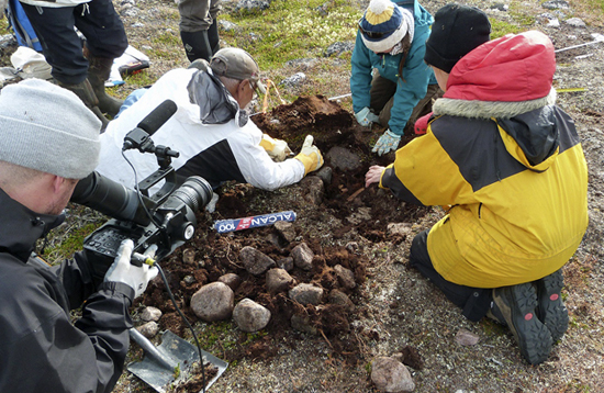 Unearthing history at Hubbart Point.