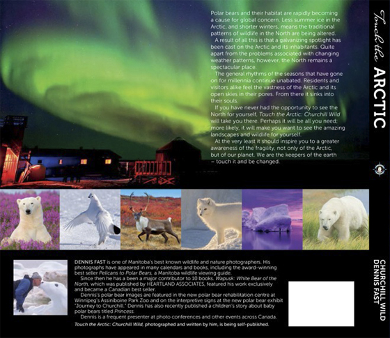 Touch the Arctic: Churchill Wild -- Back Cover