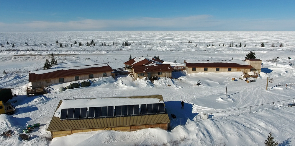 Nanuk Polar Bear Lodge was the host for the second phase of research on the Hudson Bay System Study (BaySys).