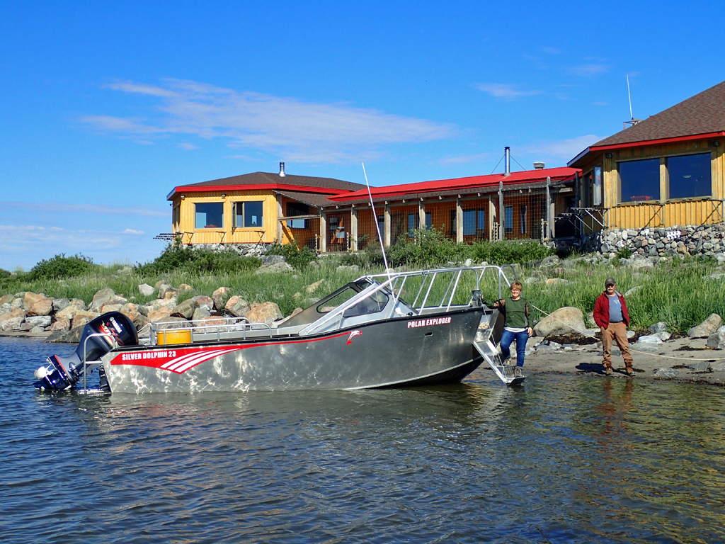 Making history on the Hudson Bay coast. From Gillam to Seal River in the Oddney II.