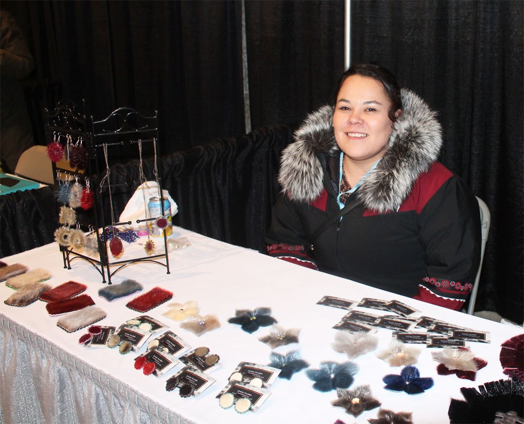 Seamstress and designer Jeanine Nowdluk creates hats, mitts, earrings, clothing, jewellery, bow ties and more... 