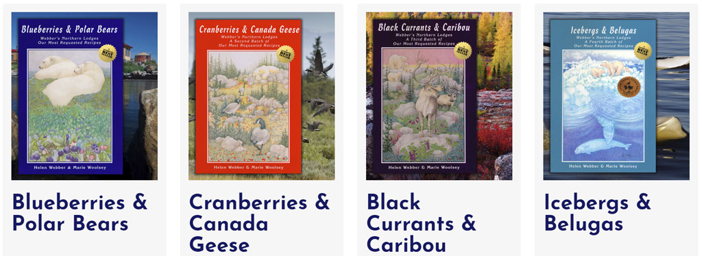 The Blueberries & Polar Bears cookbook series.