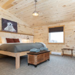 Bedroom at Seal River Heritage Lodge. Scott Zielke photo.