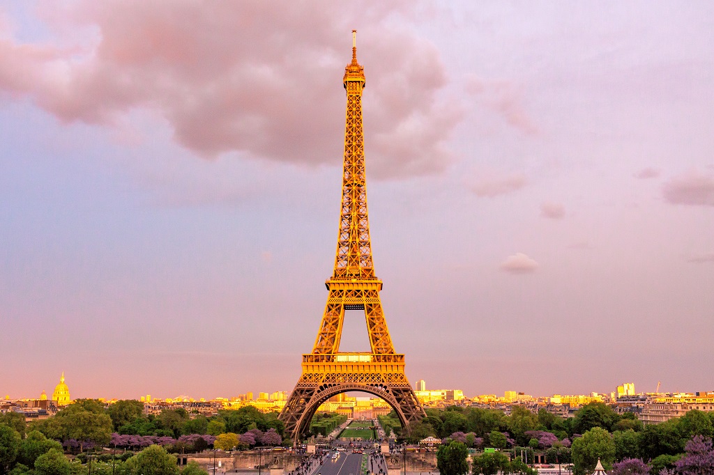 My Holy Grail of landmarks, the Eiffel Tower. Photo by Eugene Dorosh.