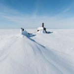 3rd Place - Landscapes - Churchill Wild 2019 Guest Photo Contest - Peter Hartlove - Den Emergence Quest - Nanuk Polar Bear Lodge