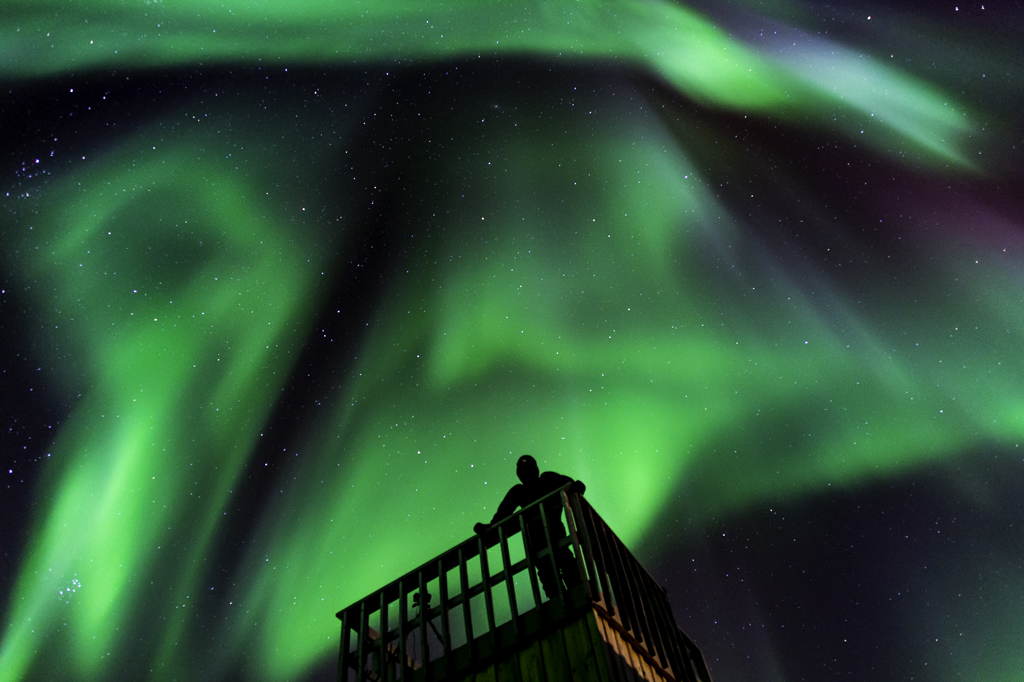 Northern lights viewing is a mesmerizing experience! Dennis Fast photo.