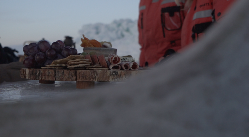 Dining at the floe edge with Churchill Wild