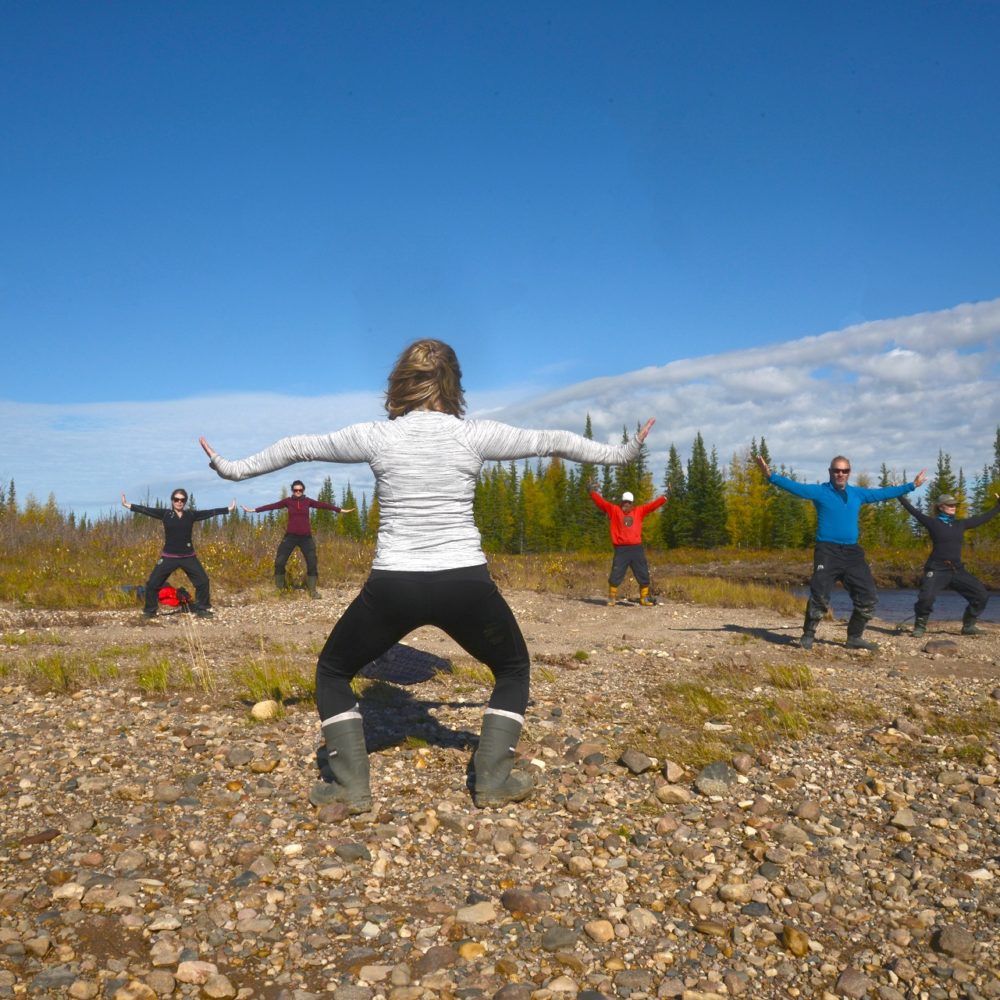 Wellness at Nanuk Polar Bear Lodge. Cheryl Hnatiuk photo.