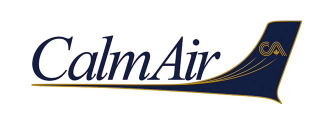 Calm Air logo.
