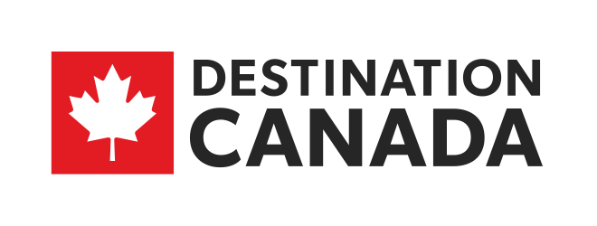 Destination Canada logo.