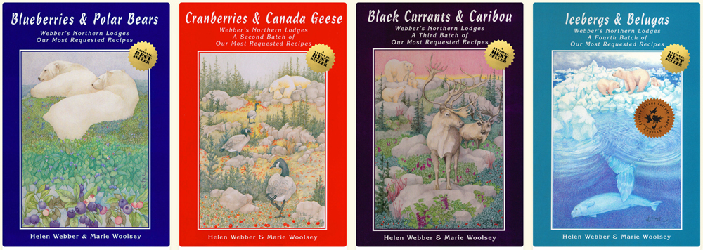 Blueberries & Polar Bears cookbooks. Over 100,000 copies sold.