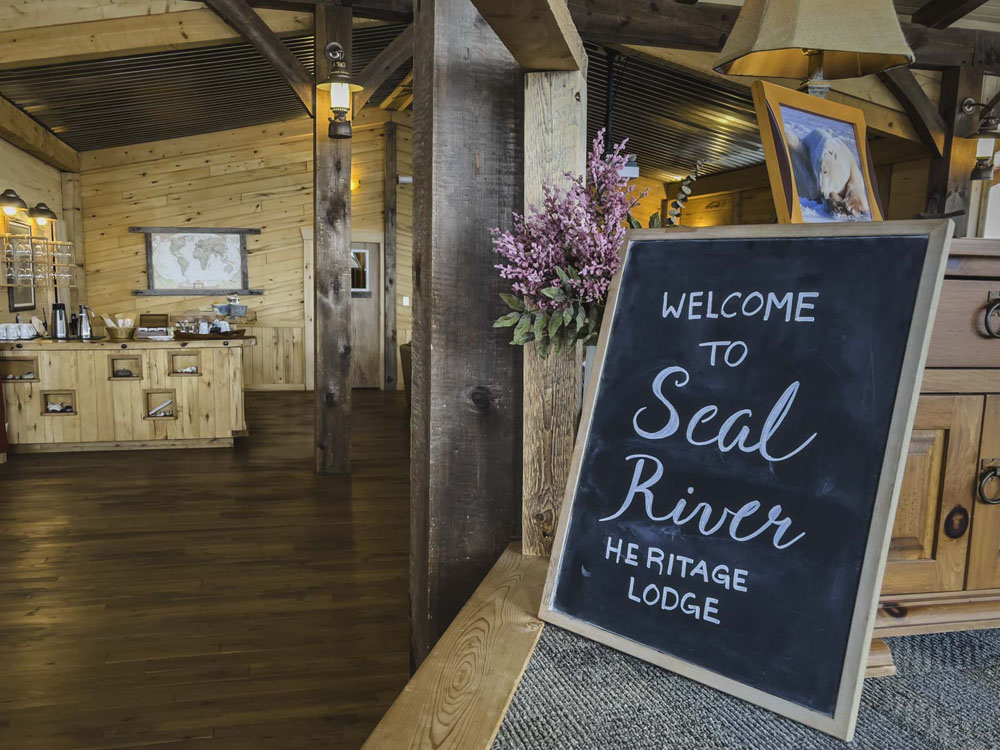 Welcome to Seal River Heritage Lodge. Dave Bouskill / The Planet D photo. Click image for more.
