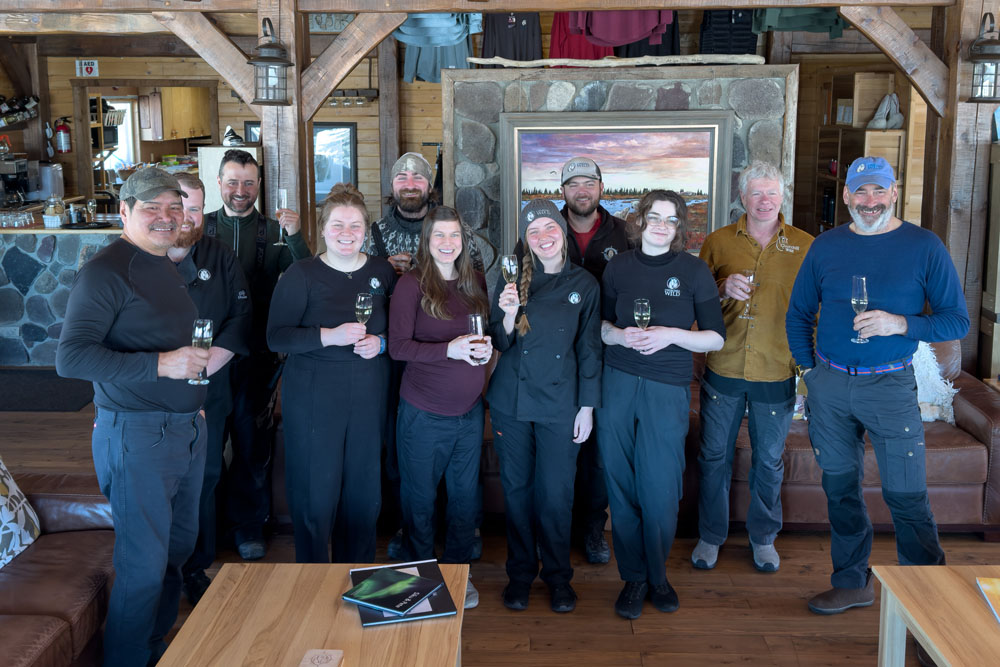 A heartfelt thank you to the fabulous staff at Nanuk Polar Bear Lodge! Fabienne Jansen ArcticWild.net photo.