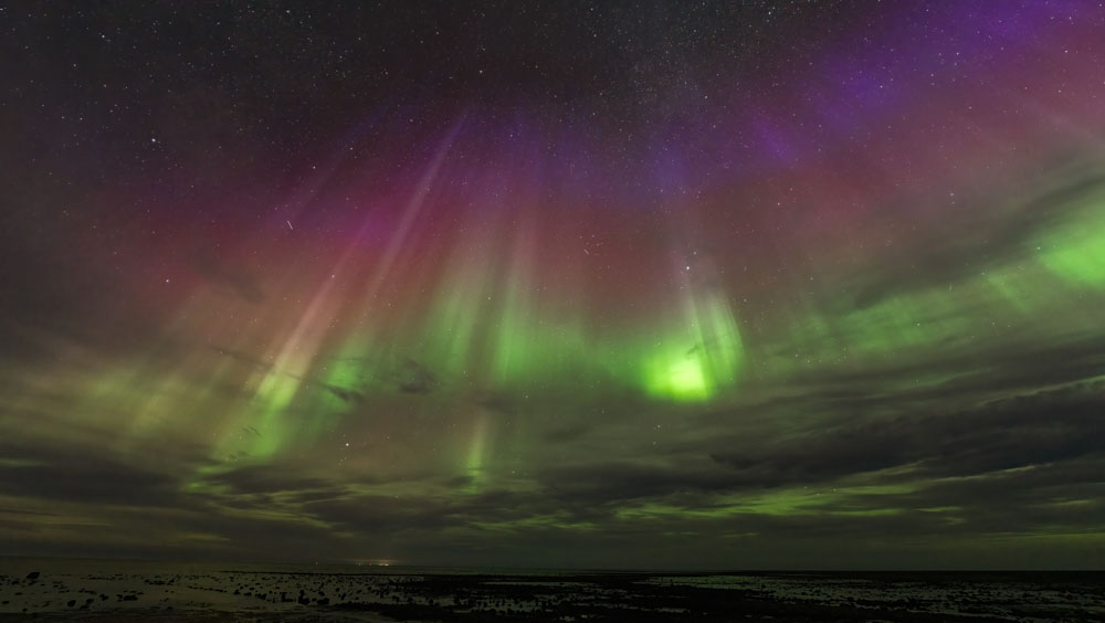 Northern lights can often be seen at the Churchill Wild's ecolodges during the summer. David McEldowney photo