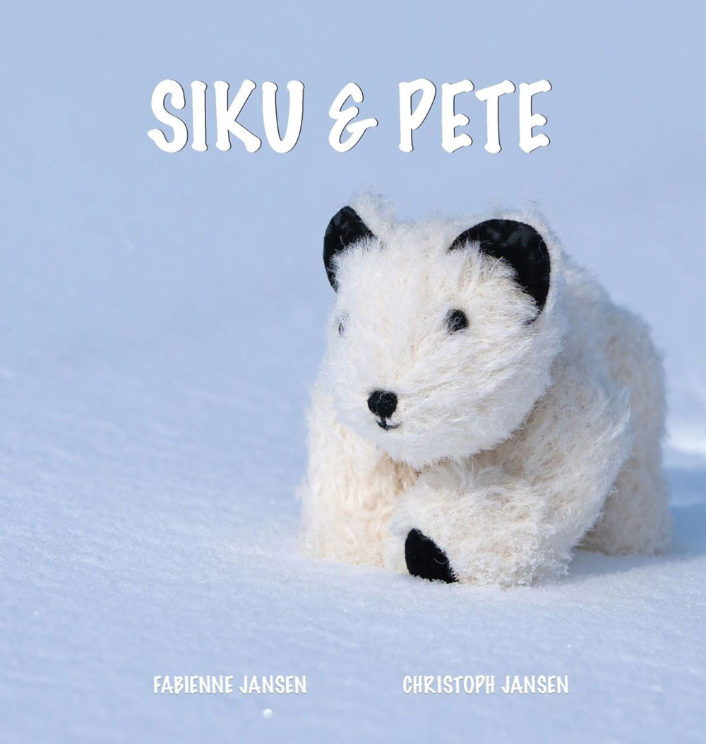 Siku & Pete children's book cover. By Christoph and Fabienne Jansen of ArcticWild.net.